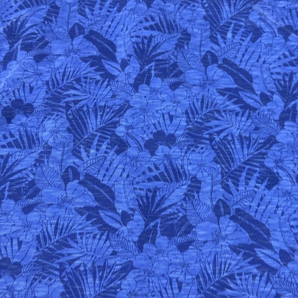 Tommy Bahama Florida Gulf Coast Polo Shirt Hawaiian Floral NCAA Blue Men's 2XL - Picture 13 of 13